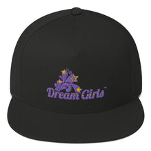 Load image into Gallery viewer, Dream Girls Logo Embroidered Flat Bill Cap
