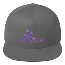 Load image into Gallery viewer, Dream Girls Logo Embroidered Flat Bill Cap
