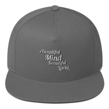 Load image into Gallery viewer, &quot;#Beautiful Mind&quot; Flat Bill Cap
