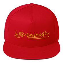 Load image into Gallery viewer, Dream Girls Conference 2021 Theme &quot;I Am More Than Enough&quot; - Emboidered Flat Bill Cap
