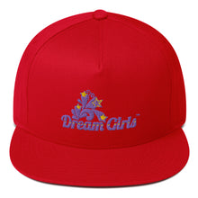 Load image into Gallery viewer, Dream Girls Logo Embroidered Flat Bill Cap
