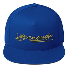 Load image into Gallery viewer, Dream Girls Conference 2021 Theme &quot;I Am More Than Enough&quot; - Emboidered Flat Bill Cap
