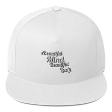 Load image into Gallery viewer, &quot;#Beautiful Mind&quot; Flat Bill Cap
