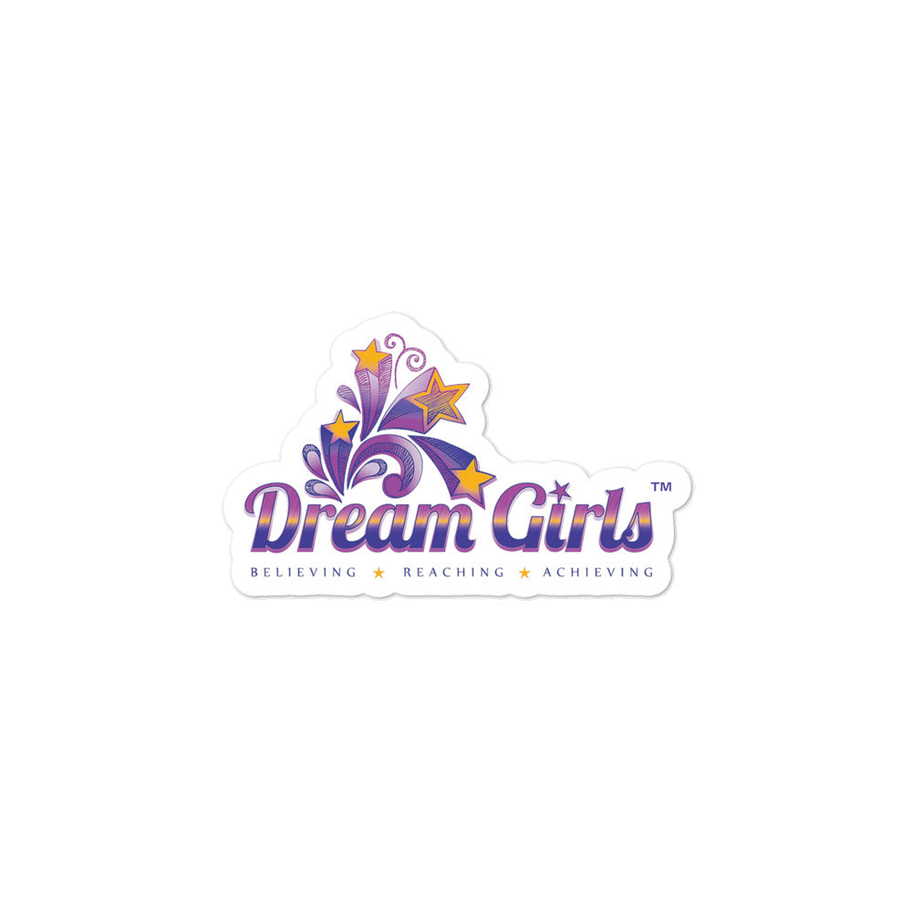 Dream Girls Logo Bubble-free stickers