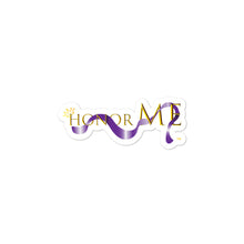 Load image into Gallery viewer, &quot;Honor Me&quot; Purple Ribbon Bubble-free stickers
