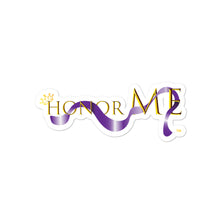 Load image into Gallery viewer, &quot;Honor Me&quot; Purple Ribbon Bubble-free stickers
