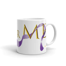 Load image into Gallery viewer, &quot;Honor Me&quot; Purple Ribbon White glossy mug
