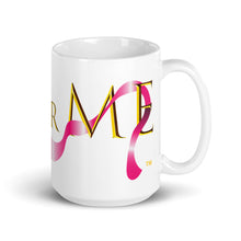 Load image into Gallery viewer, &quot;Honor Me&quot; Pink Ribbon White glossy mug
